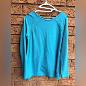 10/$25 • Danskin Aqua Strappy Detail Active Sweatshirt